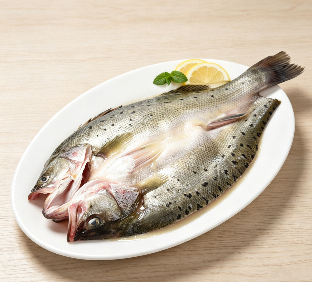 Freshly Steamed Whole Fish